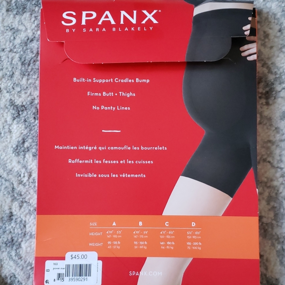 SALE🔥Maternity Spanx ("Mama Short") size B